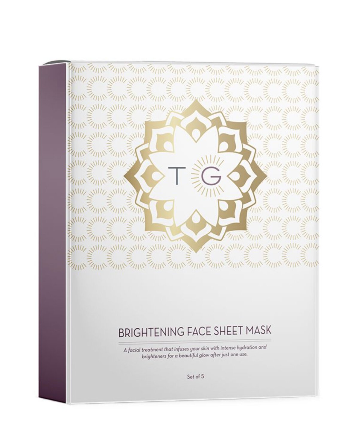Total Glow brightening face sheet mask