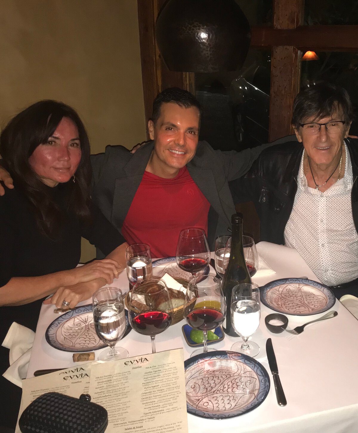 Terrie Absher, Franck Joly and Dr. Des Fernandes