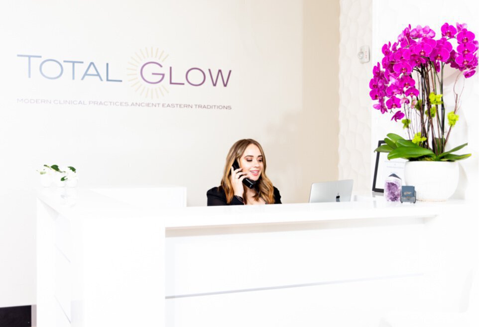 Total Glow Menlo Park MedSpa Reception