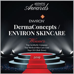 DermaConcepts Environ Skincare winner logo