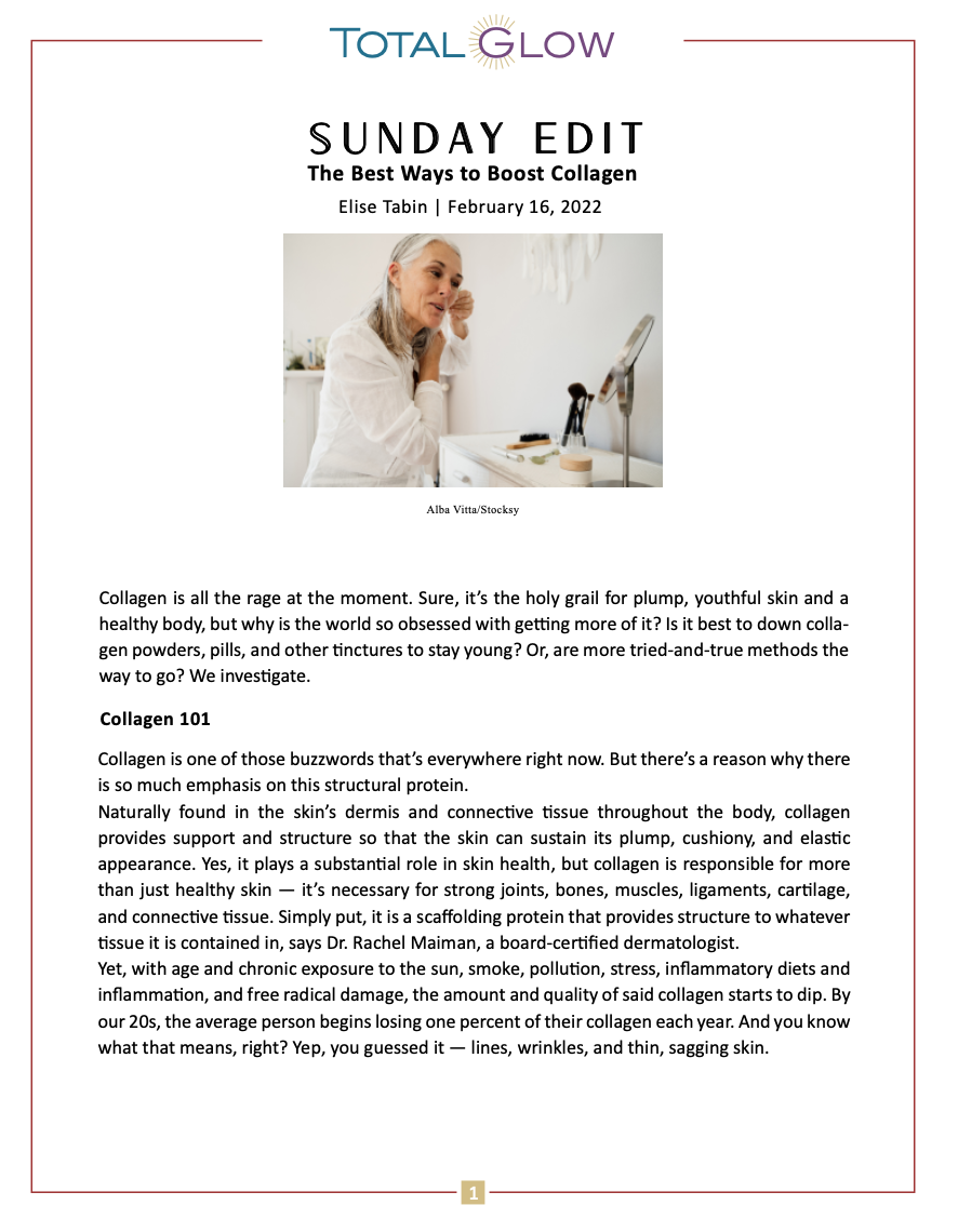 Terrie Absher Kochman, licensed clinical aesthetician and founder of Total Glow