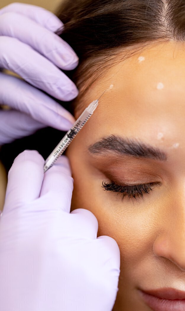 Palo Alto medspa patient receiving dermal fillers